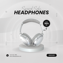 Metaind Wired USB Headphone with Noise-Canceling Mic